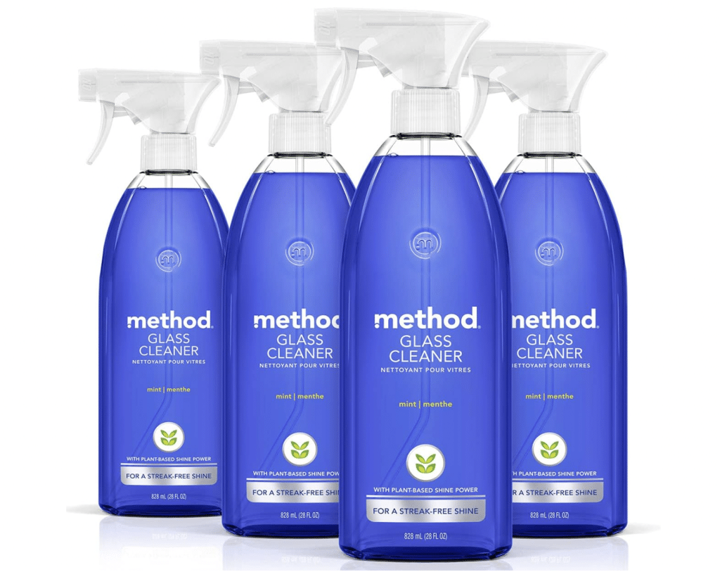 4 Pack Method Glass Cleaner - $7.xx Shipped (Reg $18) - Freebie Alley